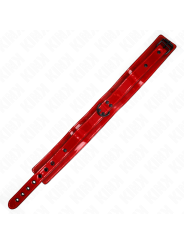 KINK COLLAR AJUSTABLE ROJO VINO 375 495 CM X 5 CM