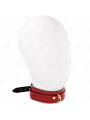 KINK COLLAR AJUSTABLE ROJO VINO DETALLES DORADOS 29 425 CM X 4 CM