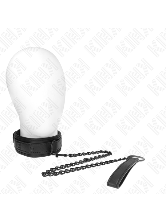 KINK COLLAR CON CORREA 78 CM BONDAGE DE NEOPRENO MODELO 2 AJUSTABLE 375 X 495 CM