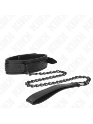 KINK COLLAR CON CORREA 78 CM BONDAGE DE NEOPRENO MODELO 2 AJUSTABLE 375 X 495 CM