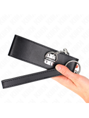 KINK COLLAR CON CORREA 65 CM ANCHO NEGRO AJUSTABLE 335 41 CM X 5 CM