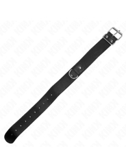 KINK COLLAR CON CORREA 116 CM FINO NEGRO AJUSTABLE 32 50 CM X 8 CM