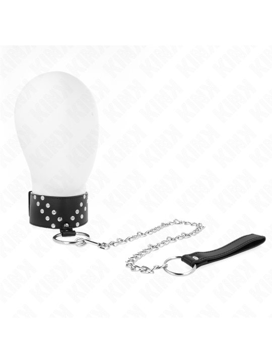 KINK COLLAR CON CORREA 65 CM CON REMACHE EN V AJUSTABLE 36 43 CM X 5 CM