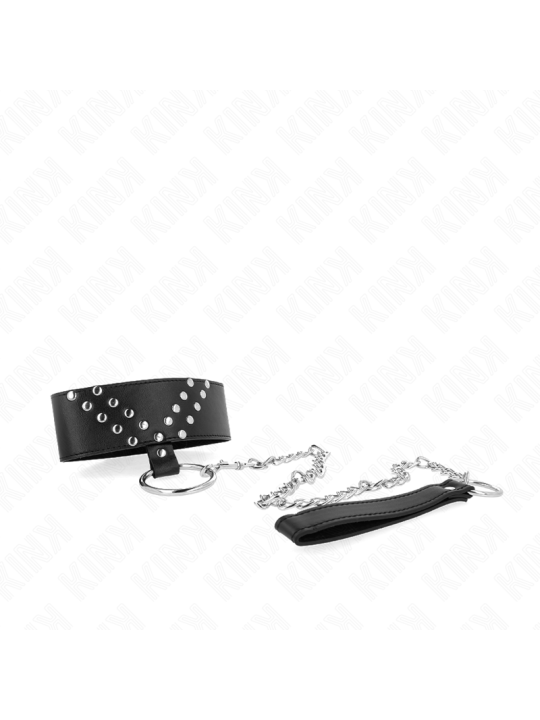 KINK COLLAR CON CORREA 65 CM CON REMACHE EN V AJUSTABLE 36 43 CM X 5 CM