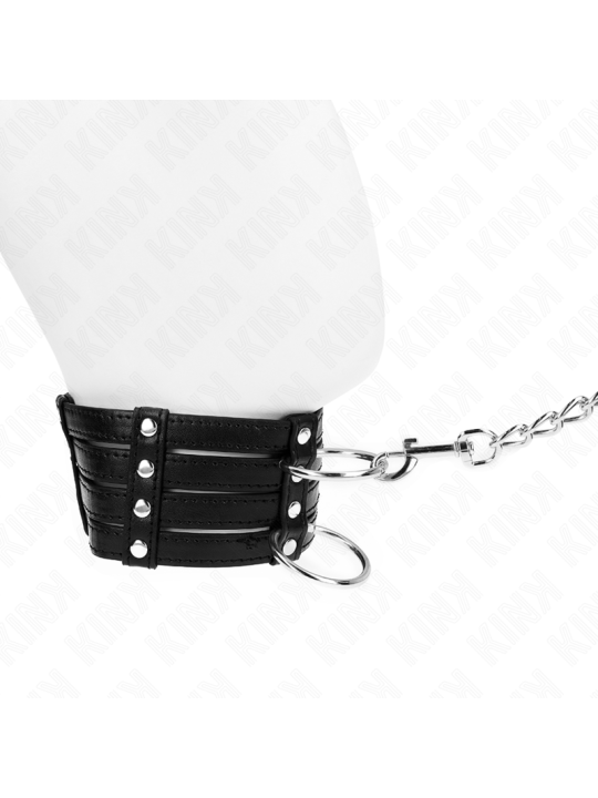 KINK COLLAR CON CORREA 65 CM ESTILO SUB AJUSTABLE 35 51 CM X 7 CM