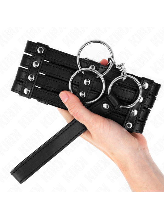 KINK COLLAR CON CORREA 65 CM ESTILO SUB AJUSTABLE 35 51 CM X 7 CM