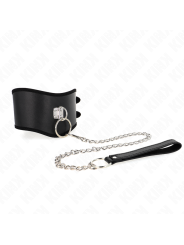 KINK COLLAR CON CORREA 65 CM ANCHO NEGRO AJUSTABLE 40 55 CM X 10 CM