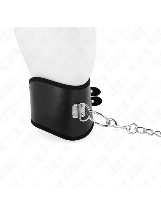KINK COLLAR CON CORREA 65 CM ANCHO NEGRO AJUSTABLE 40 55 CM X 10 CM