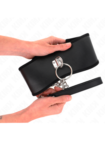 KINK COLLAR CON CORREA 65 CM ANCHO NEGRO AJUSTABLE 40 55 CM X 10 CM