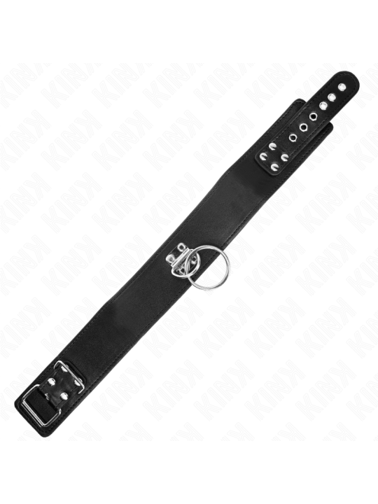 KINK COLLAR CON CORREA 116 CM CON TACHUELAS CORREA POLIPIEL 50 X 5 CM