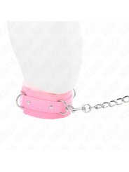 KINK COLLAR CON CORREA 65 CM CON RESTRICCIONES ROSA AJUSTABLE 36 42 CM X 55 CM