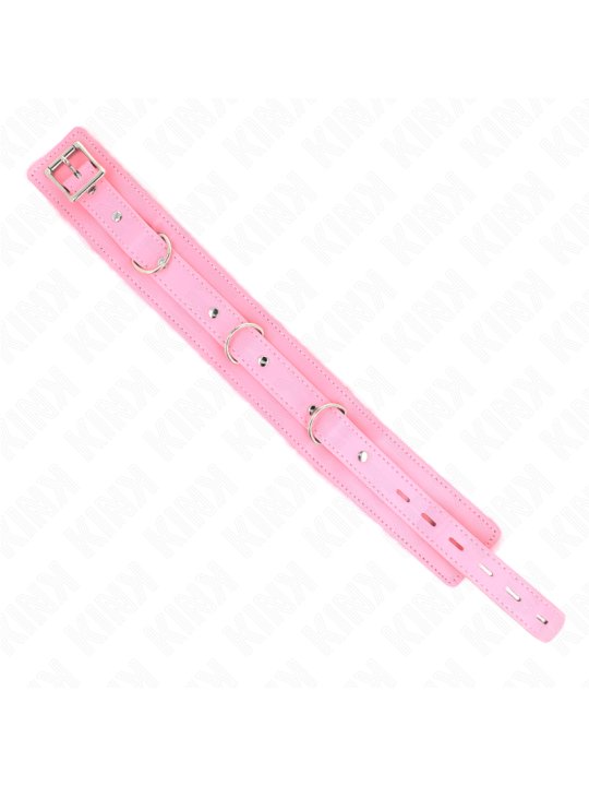 KINK COLLAR CON CORREA 65 CM CON RESTRICCIONES ROSA AJUSTABLE 36 42 CM X 55 CM