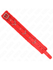 KINK COLLAR CON CORREA 65 CM CON RESTRICCIONES ROJO AJUSTABLE 36 42 CM X 55 CM