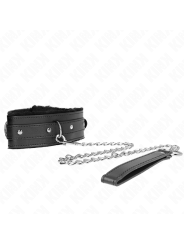 KINK COLLAR CON CORREA 65 CM CON RESTRICCIONES NEGRO AJUSTABLE 36 42 CM X 55 CM
