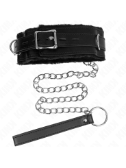 KINK COLLAR CON CORREA 65 CM CON RESTRICCIONES NEGRO AJUSTABLE 36 42 CM X 55 CM