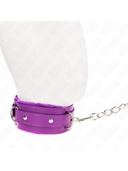 KINK COLLAR CON CORREA 65 CM CON RESTRICCIONES MORADO AJUSTABLE 36 42 CM X 55 CM