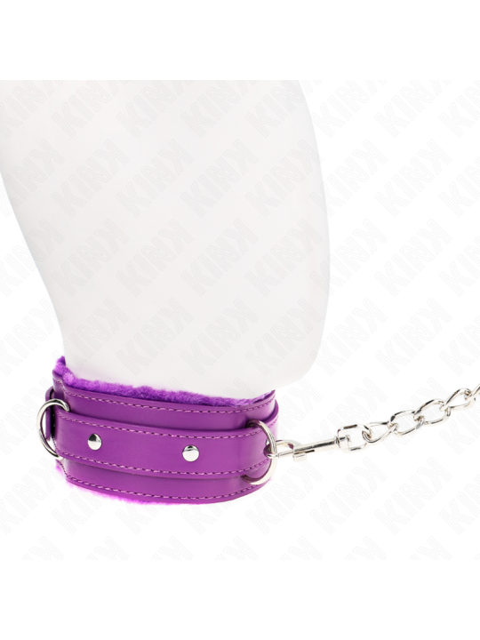 KINK COLLAR CON CORREA 65 CM CON RESTRICCIONES MORADO AJUSTABLE 36 42 CM X 55 CM
