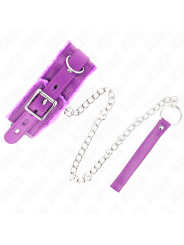 KINK COLLAR CON CORREA 65 CM CON RESTRICCIONES MORADO AJUSTABLE 36 42 CM X 55 CM