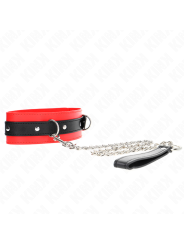 KINK COLLAR CON CORREA 65 CM ROJO 54 X 45 CM