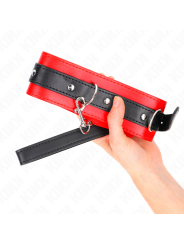 KINK COLLAR CON CORREA 65 CM ROJO 54 X 45 CM