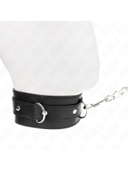 KINK COLLAR CON CORREA 65 CM NEGRO 54 X 45 CM