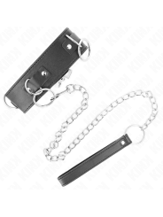 KINK COLLAR CON CORREA 65 CM 3 ANILLOS MODELO 2 AJUSTABLE 36 43 CM X 5 CM