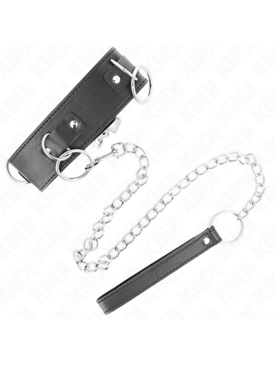 KINK COLLAR CON CORREA 65 CM 3 ANILLOS MODELO 2 AJUSTABLE 36 43 CM X 5 CM