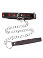 KINK COLLAR CON CORREA 65 CM DETALLES CORAZON 525 X 25 CM