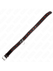 KINK COLLAR CON CORREA 65 CM DETALLES CORAZON 525 X 25 CM