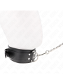 KINK COLLAR CON CORREA 65 CM HEBILLAS PLATEADAS AJUSTABLE 33 46 CM X 55 CM