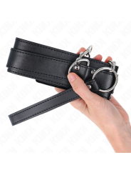 KINK COLLAR CON CORREA 65 CM HEBILLAS PLATEADAS AJUSTABLE 33 46 CM X 55 CM