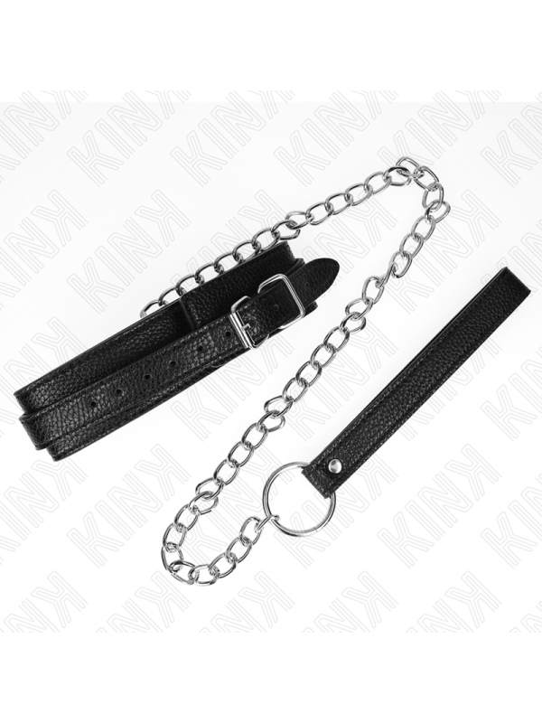 KINK COLLAR CON CORREA 65 CM PATRON DE SERPIENTE