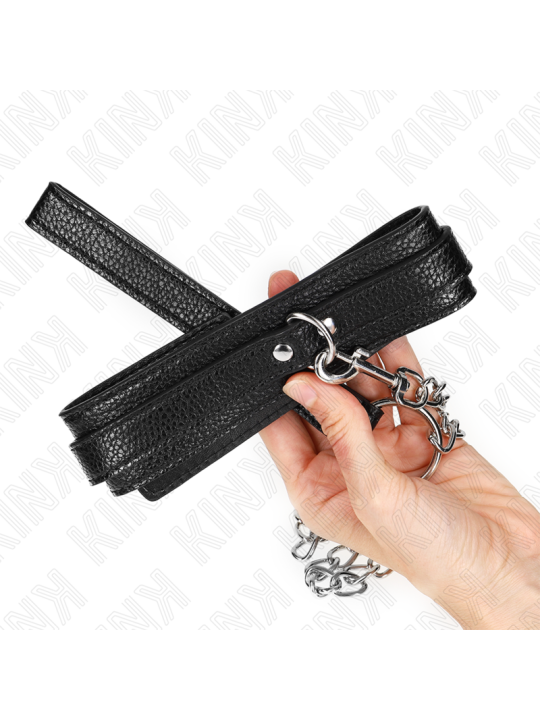 KINK COLLAR CON CORREA 65 CM PATRON DE SERPIENTE
