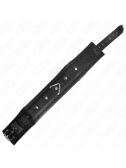 KINK COLLAR CON CORREA ESPONJA IMITACION CUERO MODELO 1 AJUSTABLE 37 54 CM X 3 CM