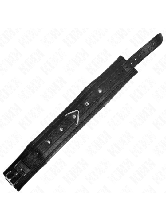 KINK COLLAR CON CORREA ESPONJA IMITACION CUERO MODELO 1 AJUSTABLE 37 54 CM X 3 CM