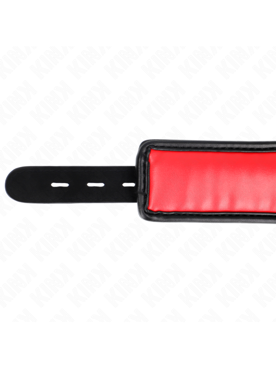 KINK COLLAR CON CORREA ESPONJA IMITACION CUERO MODELO 3 AJUSTABLE 37 54 CM X 3 CM