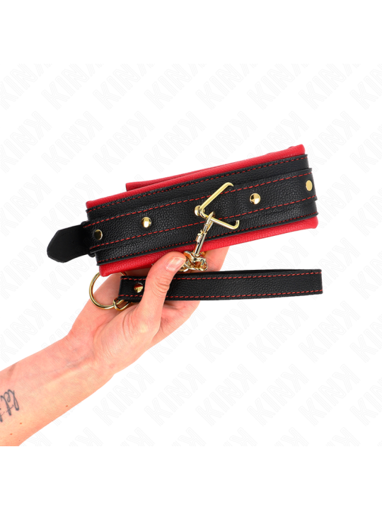 KINK COLLAR CON CORREA DE TEJIDO LISO AJUSTABLE 33 48 CM X 57 CM