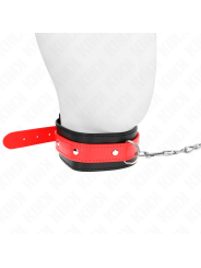 KINK COLLAR CON CORREA 65 CM ROJO AJUSTABLE 36 43 CM X 5 CM