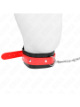 KINK COLLAR CON CORREA 65 CM ROJO AJUSTABLE 36 43 CM X 5 CM
