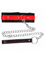 KINK COLLAR CON CORREA 65 CM ROJO AJUSTABLE 36 43 CM X 5 CM