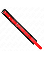 KINK COLLAR CON CORREA 65 CM ROJO AJUSTABLE 36 43 CM X 5 CM