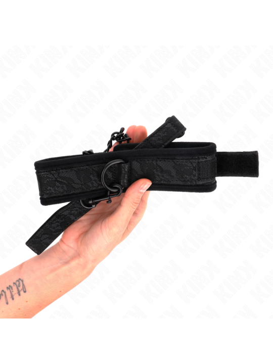 KINK COLLAR CON CORREA 77 CM MODELO BASICO MODELO 5 AJUSTABLE 34 54 CM X 5 CM