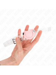 KINK MORDAZA FORMA CHUPETE 55 x 4 CM ROSA AJUSTABLE 43 60 CM
