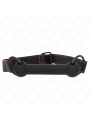 KINK MORDAZA FORMA DE HUESO CON CORREA POLIPIEL NEGRO AJUSTABLE 41 57 CM
