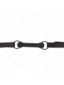 KINK MORDAZA FORMA DE HUESO CON CORREA POLIPIEL NEGRO AJUSTABLE 41 57 CM