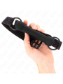 KINK MORDAZA FORMA DE HUESO CON CORREA POLIPIEL NEGRO AJUSTABLE 41 57 CM