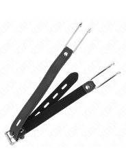 KINK MORDAZA GANCHO DE METAL 115 CM CON CORREA DE POLIPIEL AJUSTABLE 39 58 CM X 2 CM