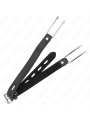 KINK MORDAZA GANCHO DE METAL 115 CM CON CORREA DE POLIPIEL AJUSTABLE 39 58 CM X 2 CM