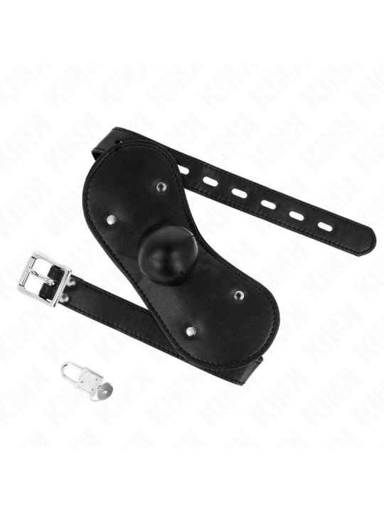 KINK MASCARA BUCAL MORDAZA DE BOLA CON CERRADURA AJUSTABLE 42 60 CM