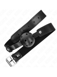 KINK MORDAZA DE BOLA 45 CM TRANSPIRABLE NEGRO 65 x 25 CM